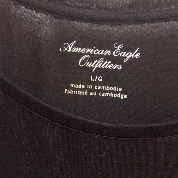 Semi-Sheer Silver/Black Mesh Top - Picture 6 of 7